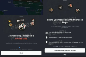 Instagram, Yeni Bir ‘Arkadaş Haritası’ Canlı Konum Gösterimini Deneyiyor